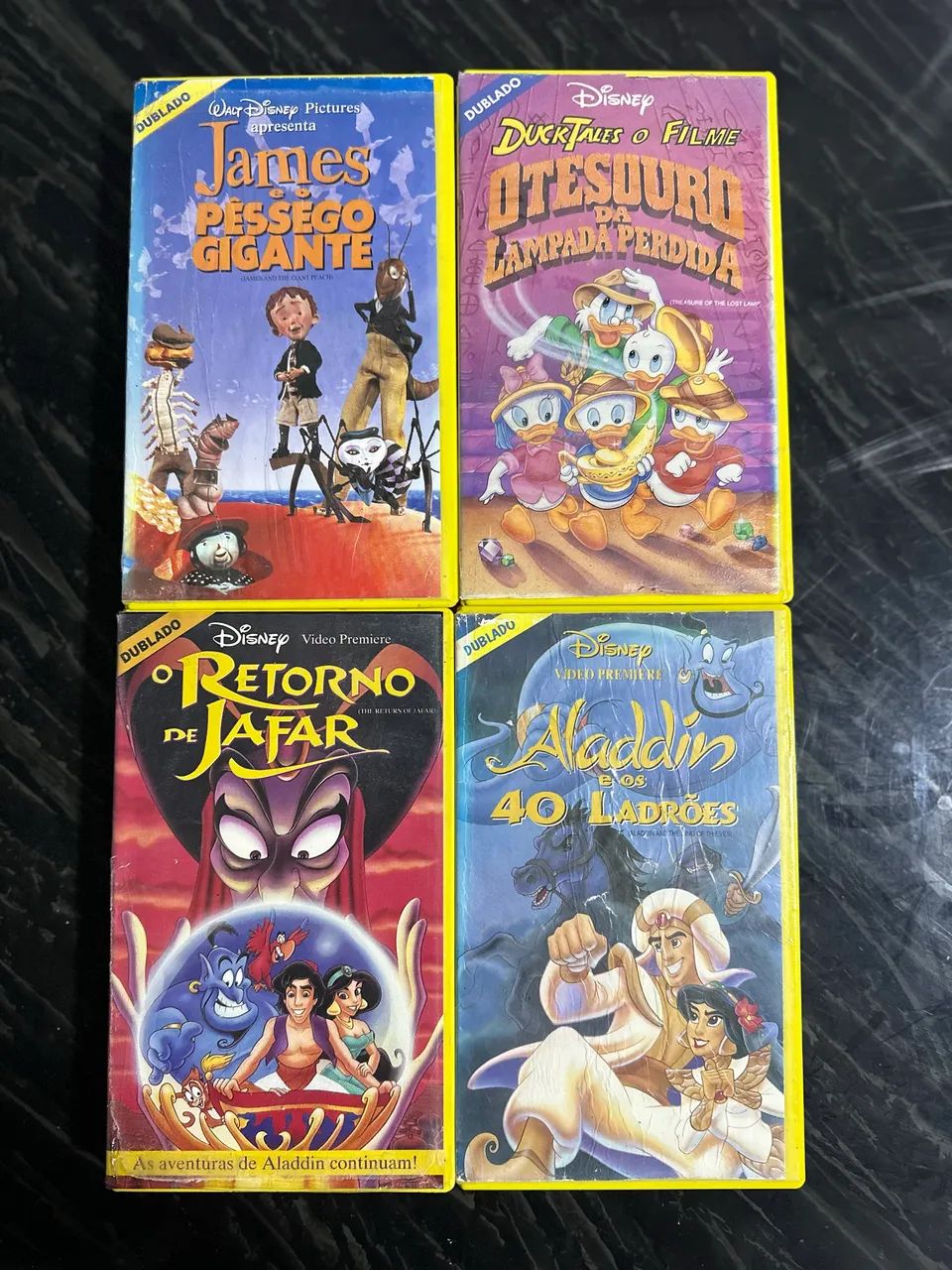 Coleção em VHS Disney 