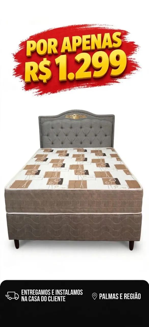 Cama de casal nova. - Foto 3