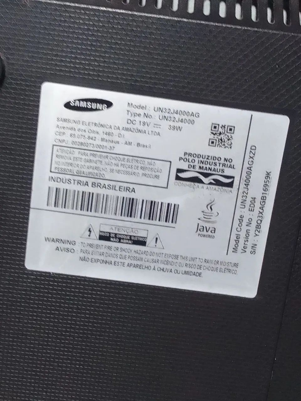 Tv Samsung 32p (defeito) - Foto 2