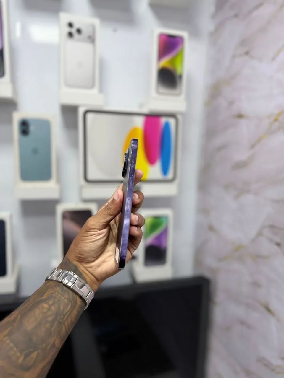 IPHONE 14 PRO MAX 128GB ROXO - Foto 3