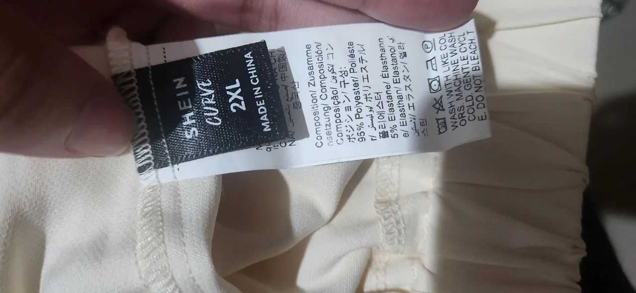 Short Shein curve NOVO - Foto 4