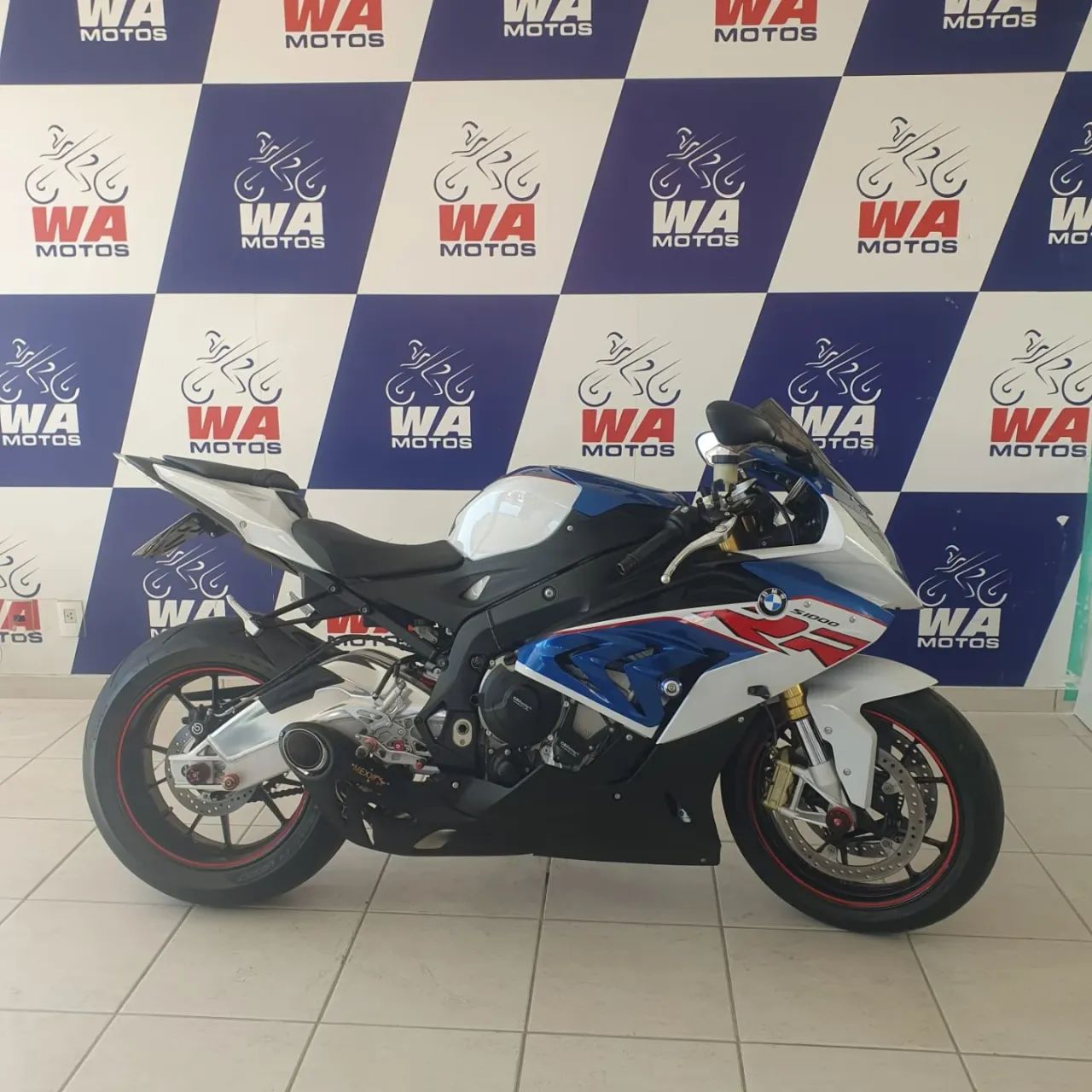 BMW S 1000 RR BRANCO 2017