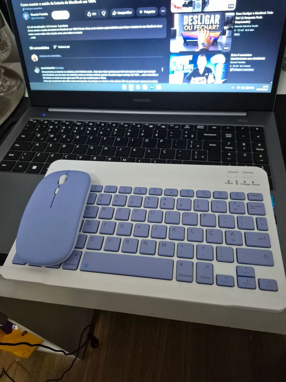 Teclado e Mouse