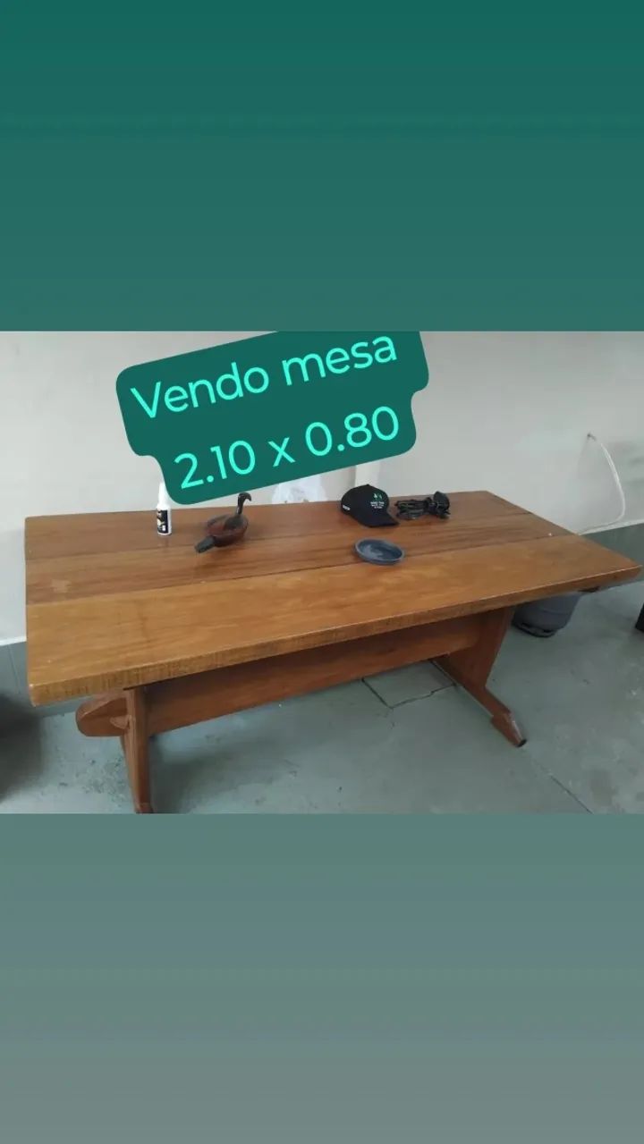 Mesa madeira  - Foto 2