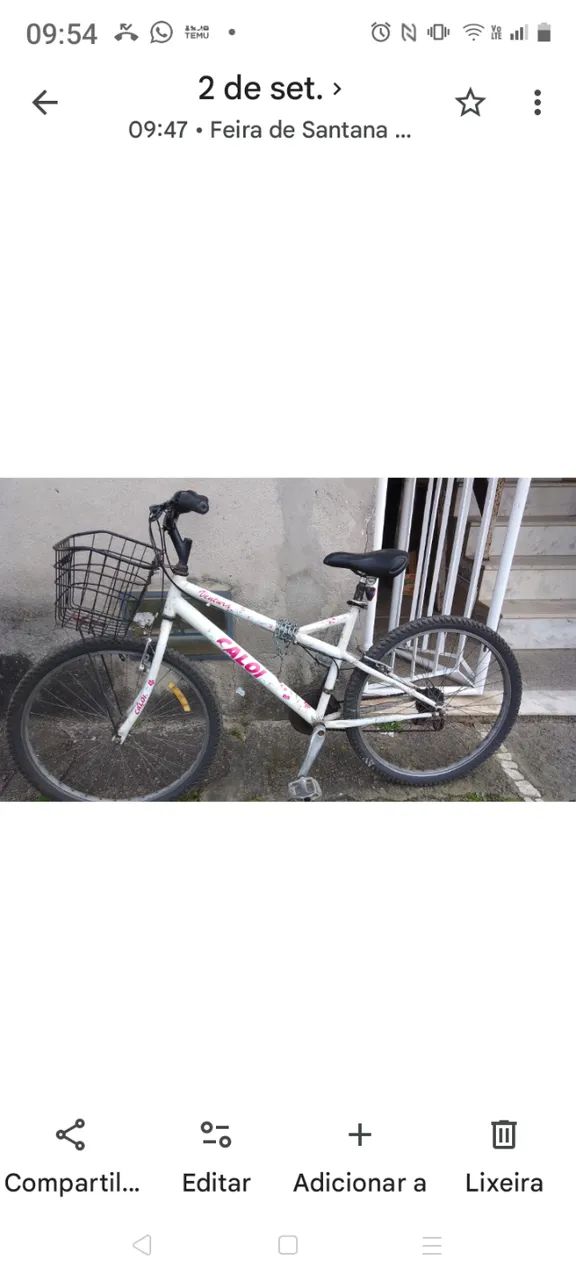 Bicicleta Caloi! 