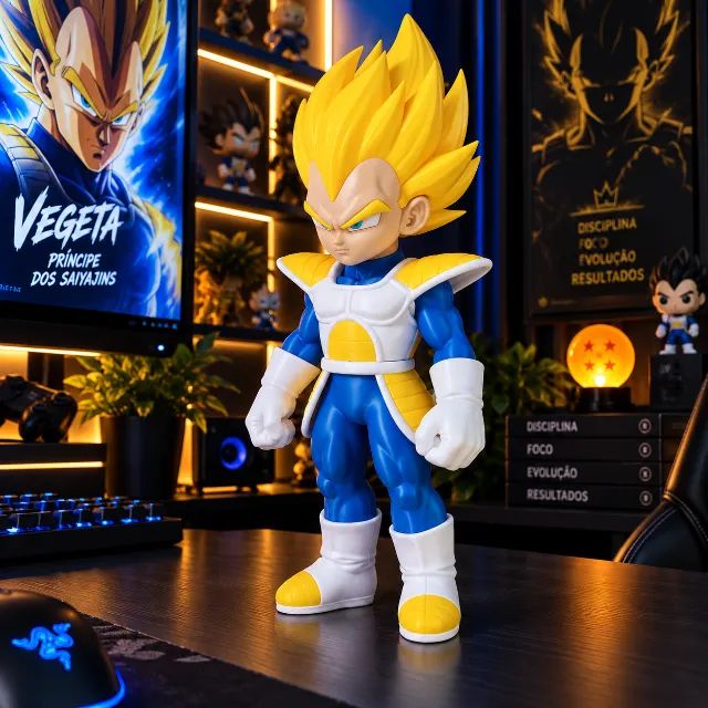 Boneco Action Figure Vegeta SSJ