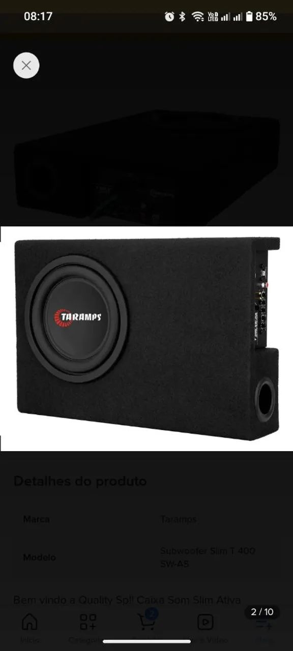 Vendo caixa Taramps  - Foto 4