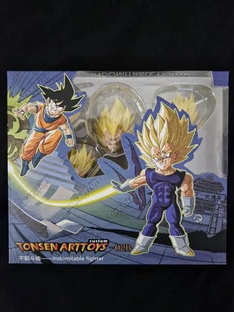 Vegeta Majin Tonsen Arttoys B (somente cabeça) - Foto 2