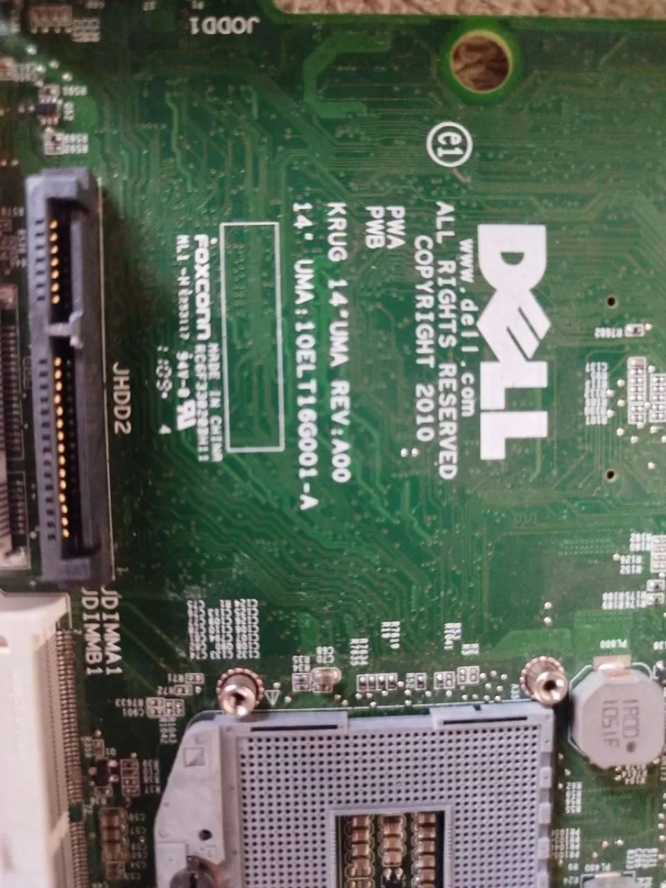 Placa mãe Dell latitude E5420 funcionando sem processador - Foto 3