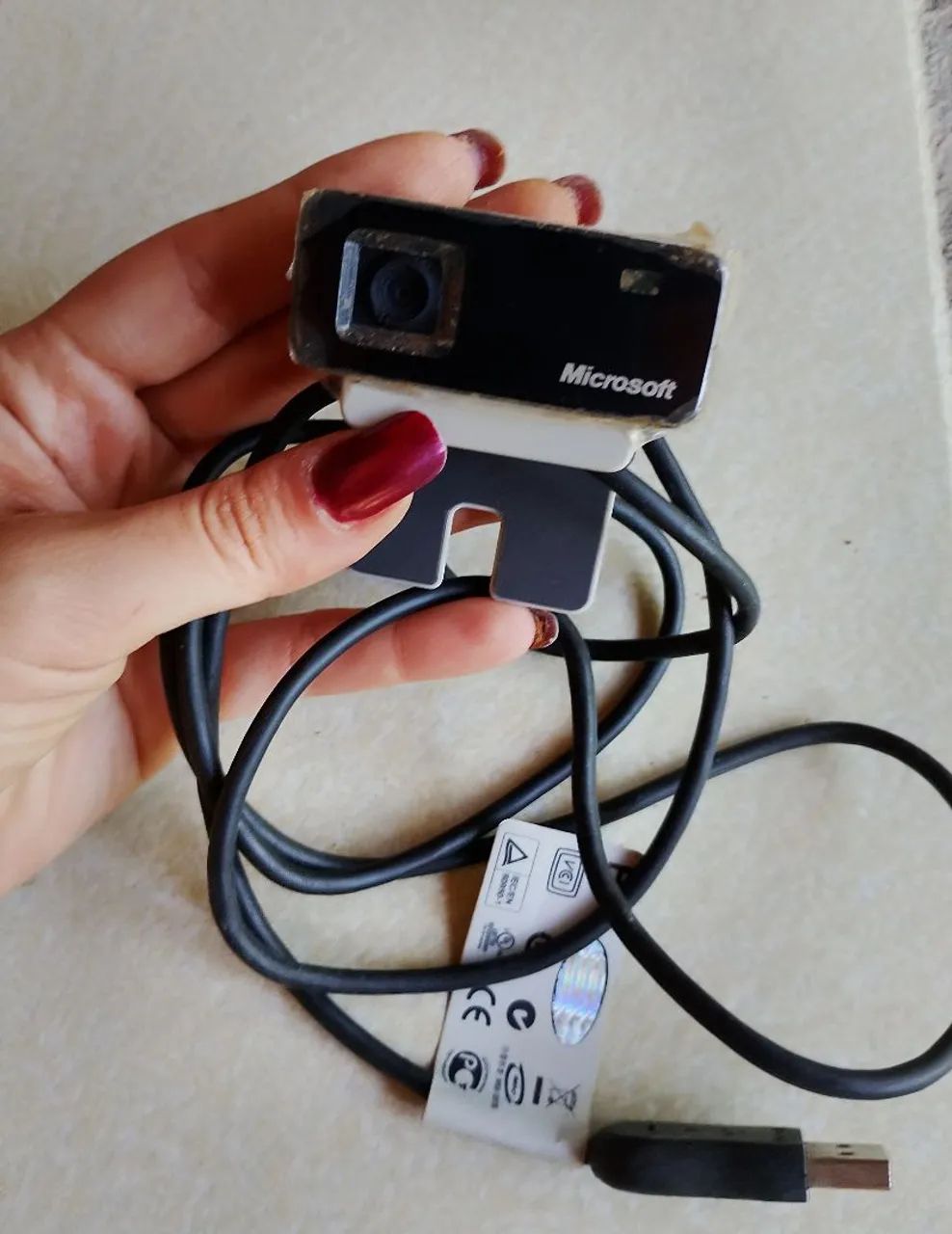 Webcam Microsoft LifeCam VX-500 Original com Caixa - Foto 2