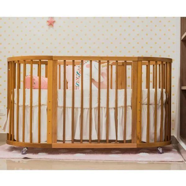 Berço Sleeper Crescer Madeira - Incluso colchão mini berço - Sleeper - Foto 5