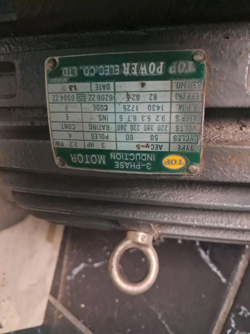 Motor de ventilação com helices e eixos completo - Foto 5