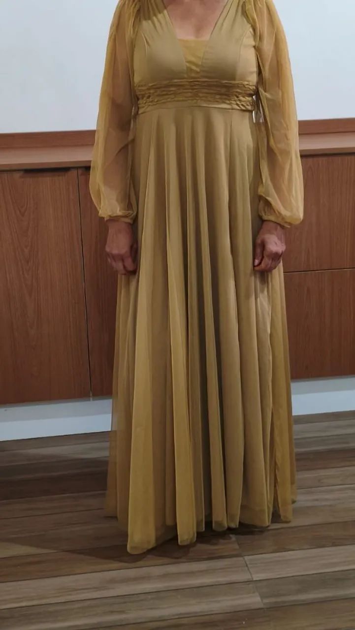 Vestido de Festas de Casamento Usado - Foto 2