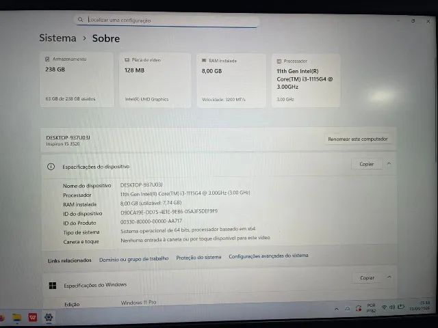 Notebook I3 - Foto 4