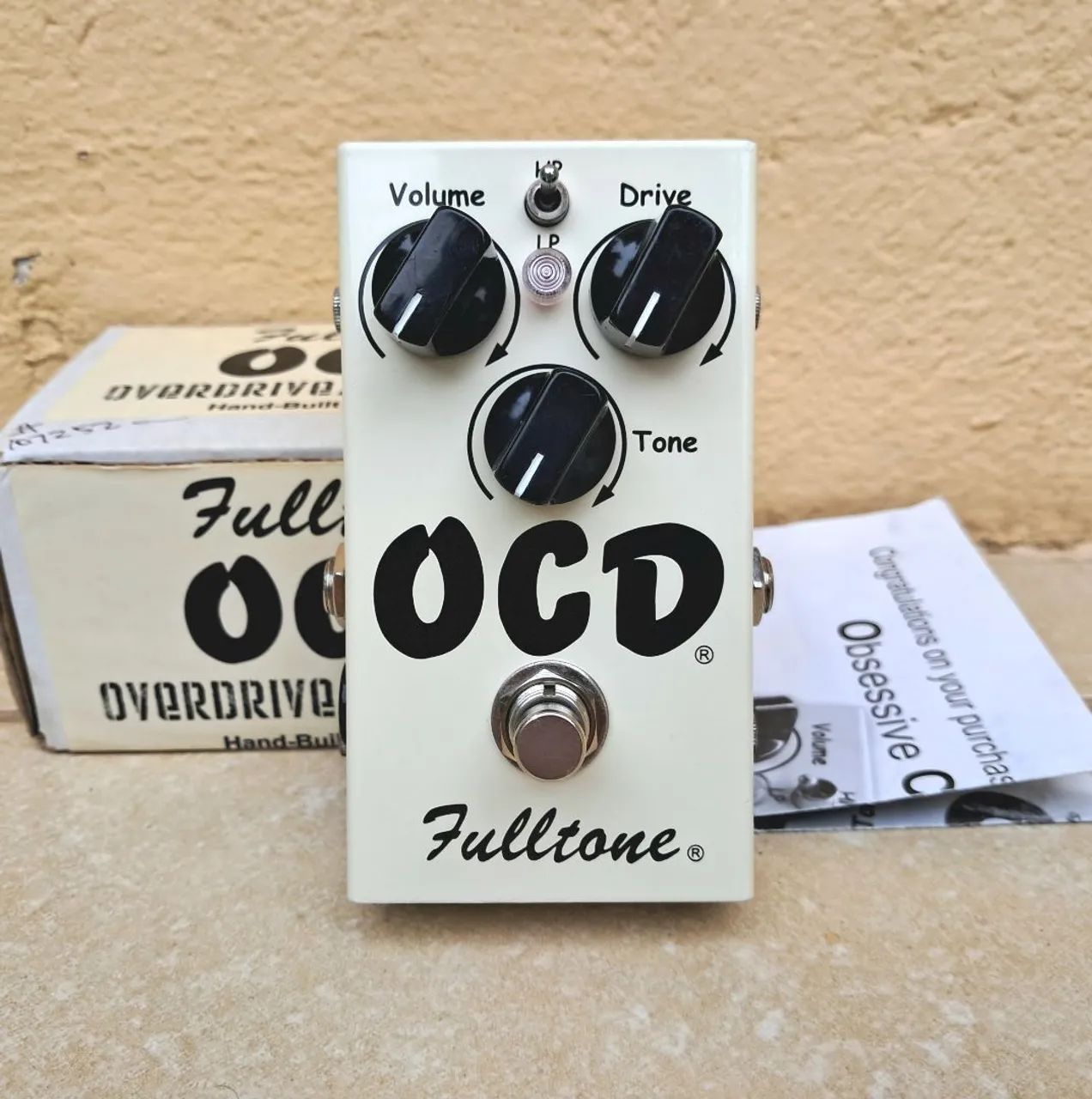 Pedal Fulltone OCD v 1.4 com Caixa e Tag - Instrumentos musicais