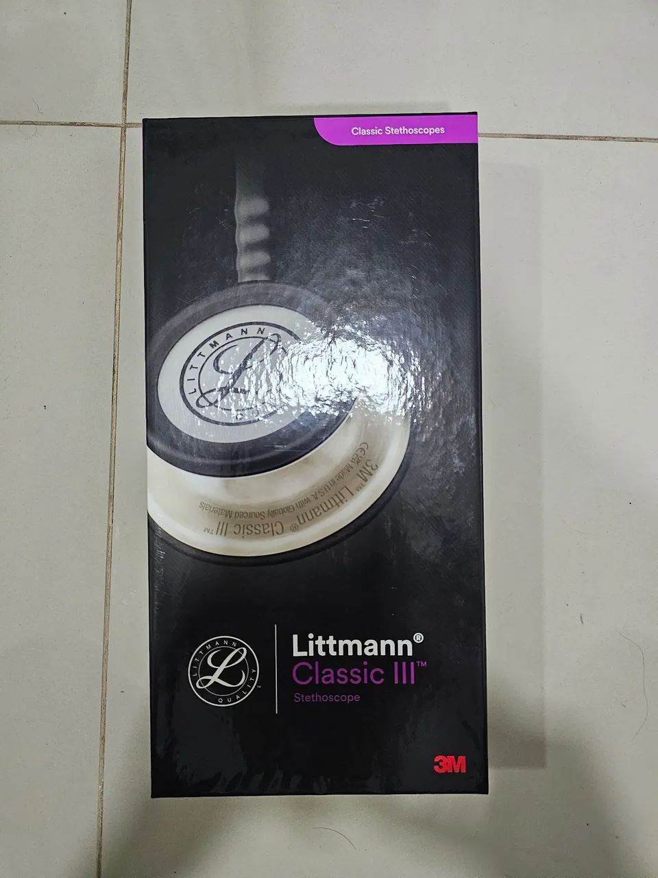 Estetoscópio Littamann Classic III nunca usado - Foto 3