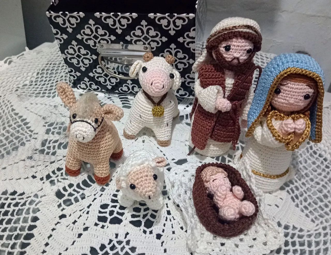 Lindo presépio nascimento de Jesus  - Foto 2