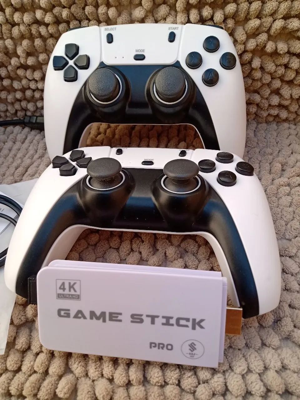 Game Stick com 2 controles