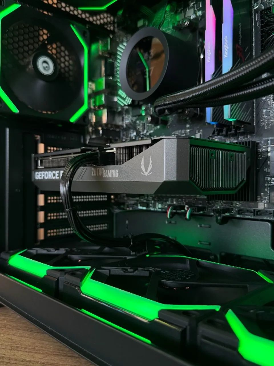 PC por R$ 15.999 à vista! - AMD Ryzen 7 7800x3D + RTX 5060TI 16GB - Olx Pay - Foto 3