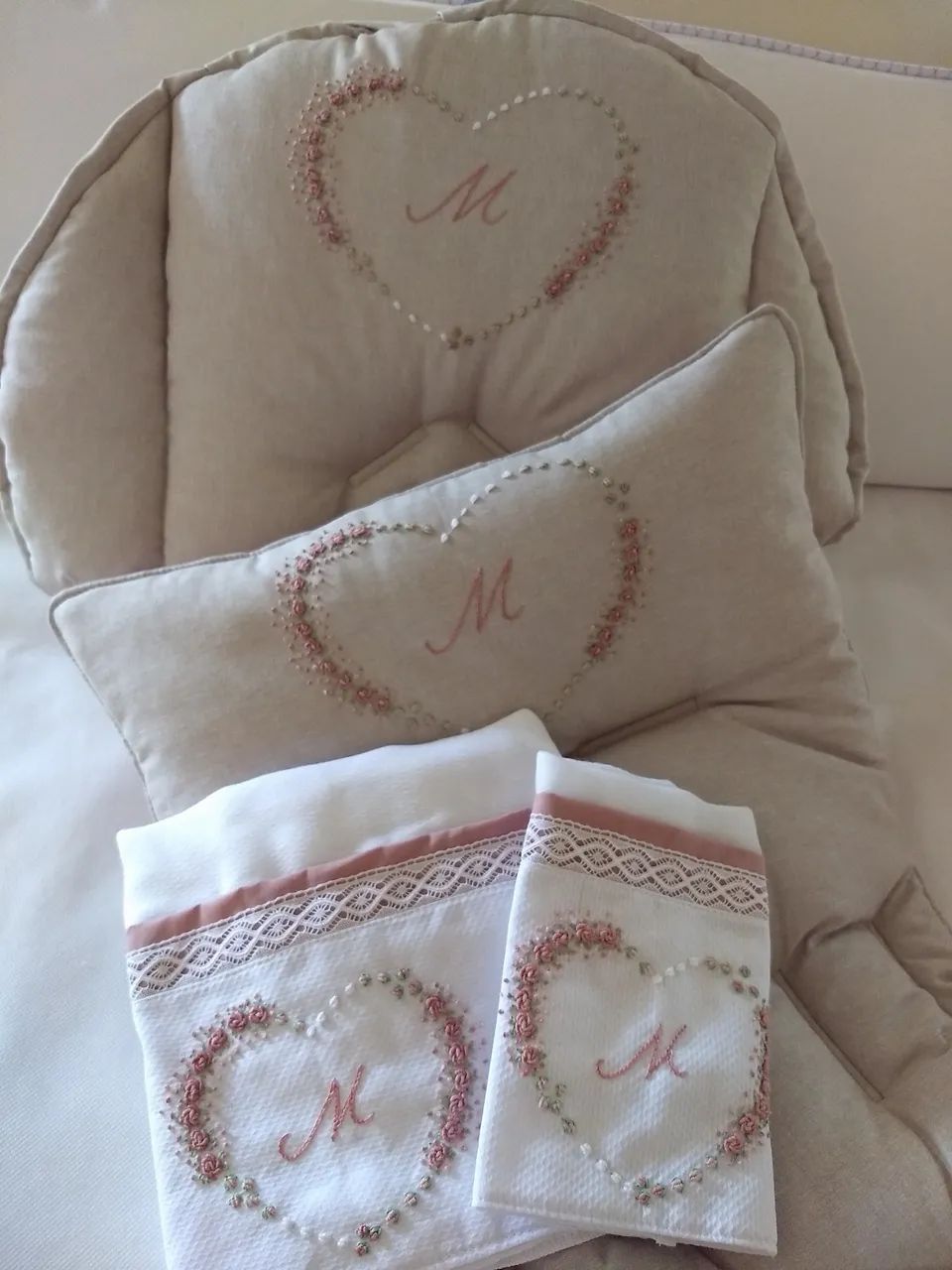 KIT BERÇO MENINA - Foto 2