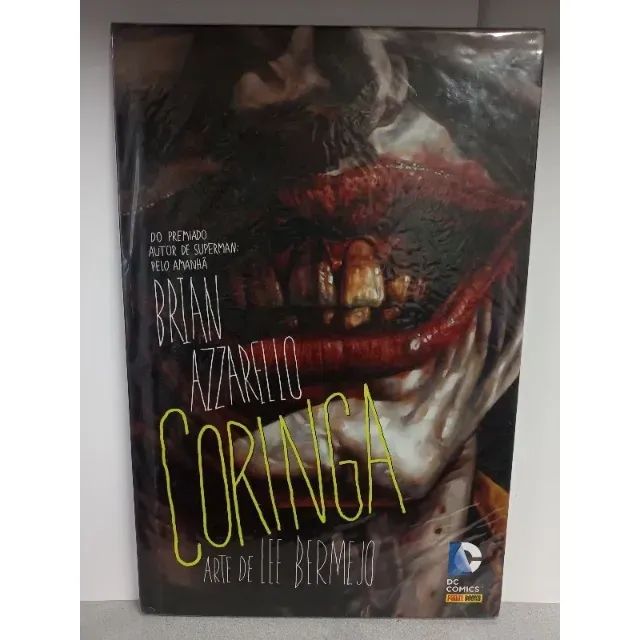 CORINGA DE BRIAN AZZARELLO E LEE BERMEJO DC COMICS PANINI batman asilo arkham robin
