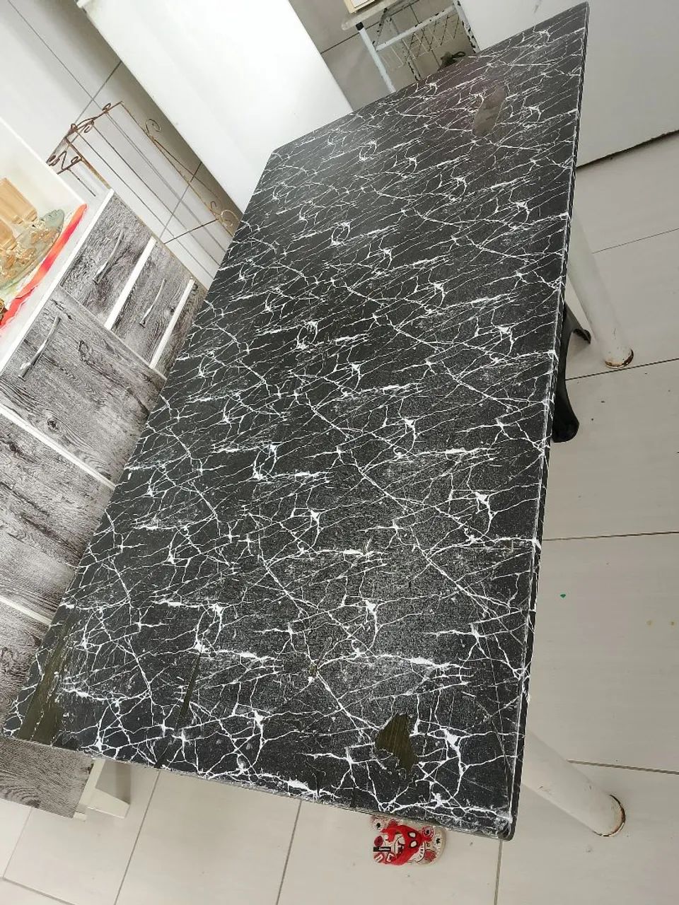 Mesa de mármore pra vender - Foto 2