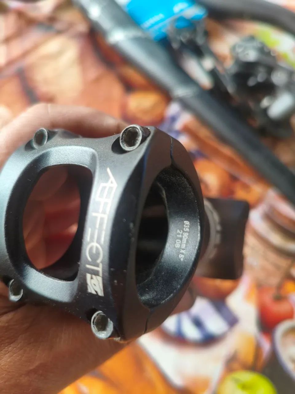 Avanço mesa Race face Aefect 90mm top super nova  - Foto 5