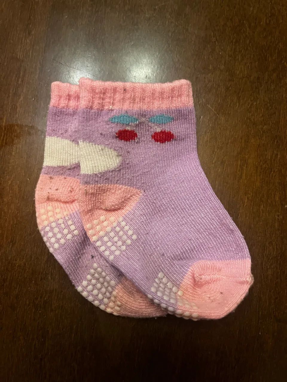 4 pares de Meias para bebê menina 3-6 meses - Foto 5