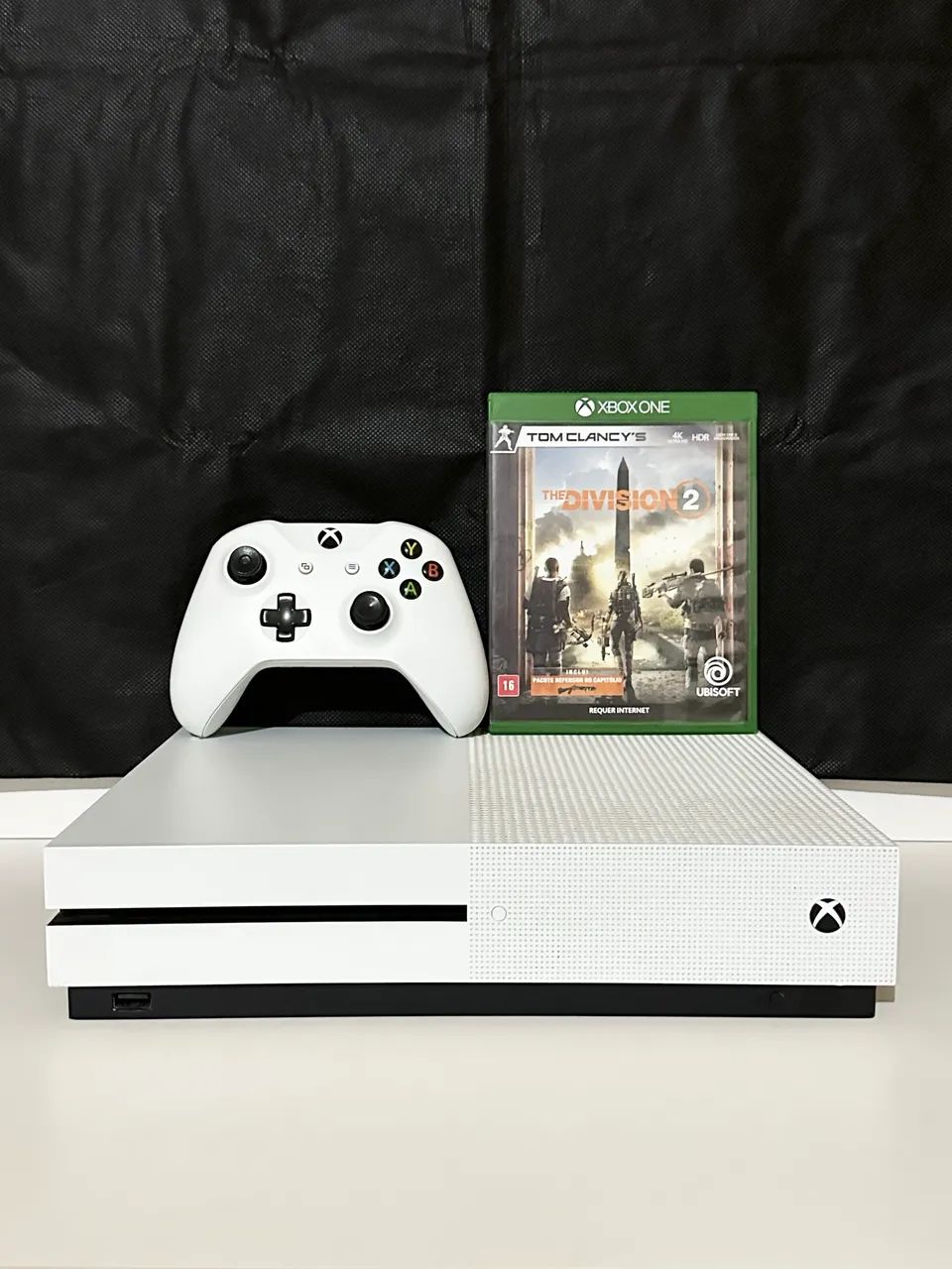 Xbox one s com jogo e 1 tera