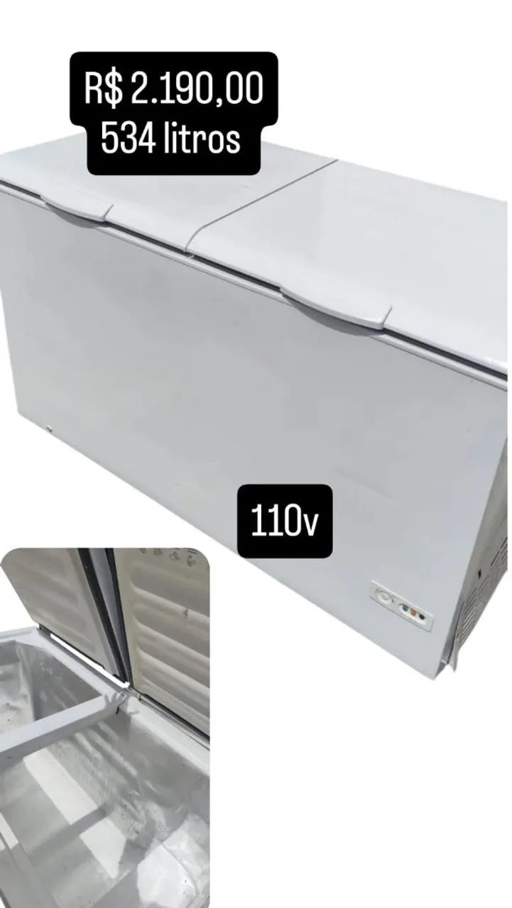 Freezer 534 litros