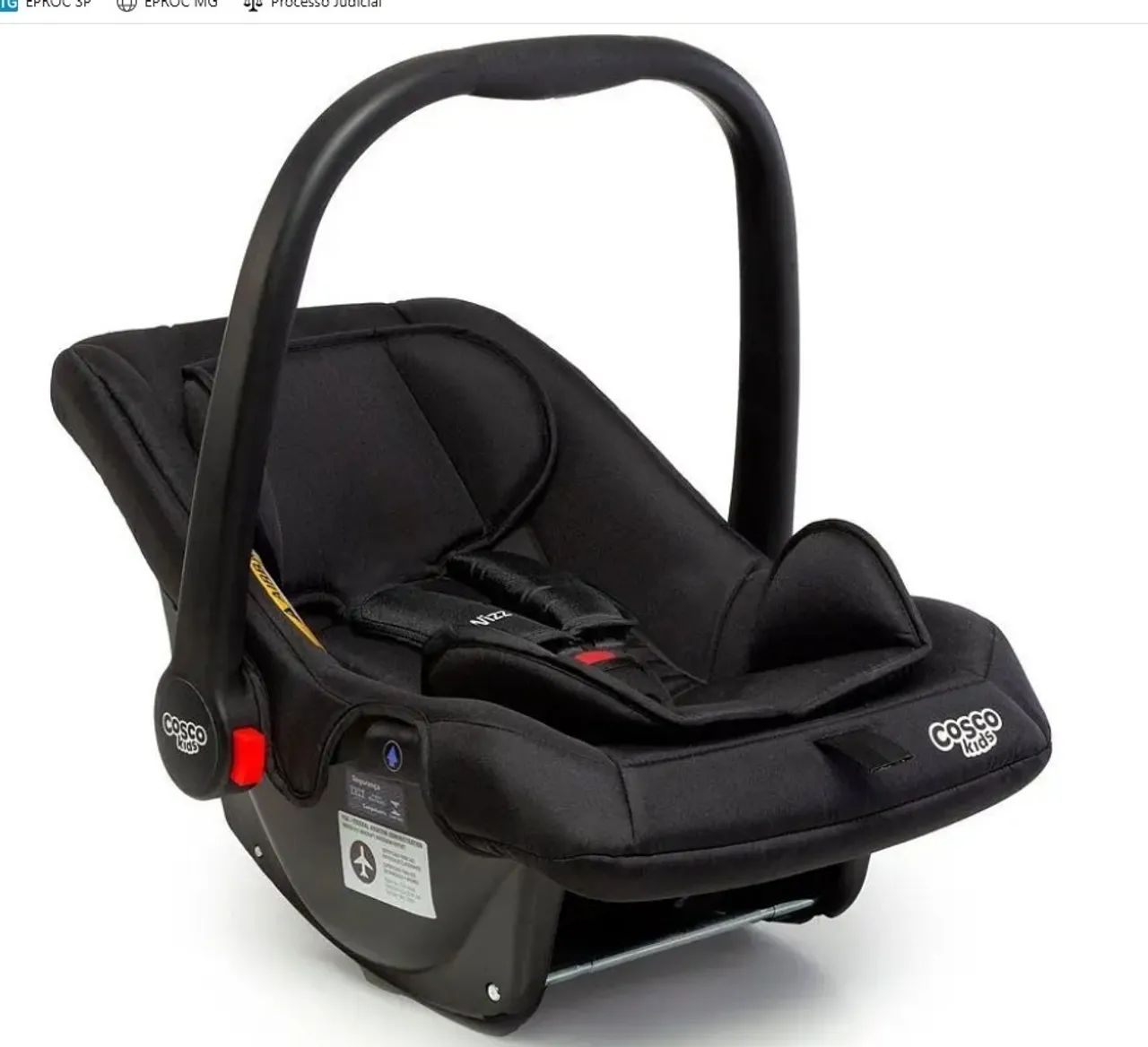 Bebê conforto COSCO kids  - Foto 4