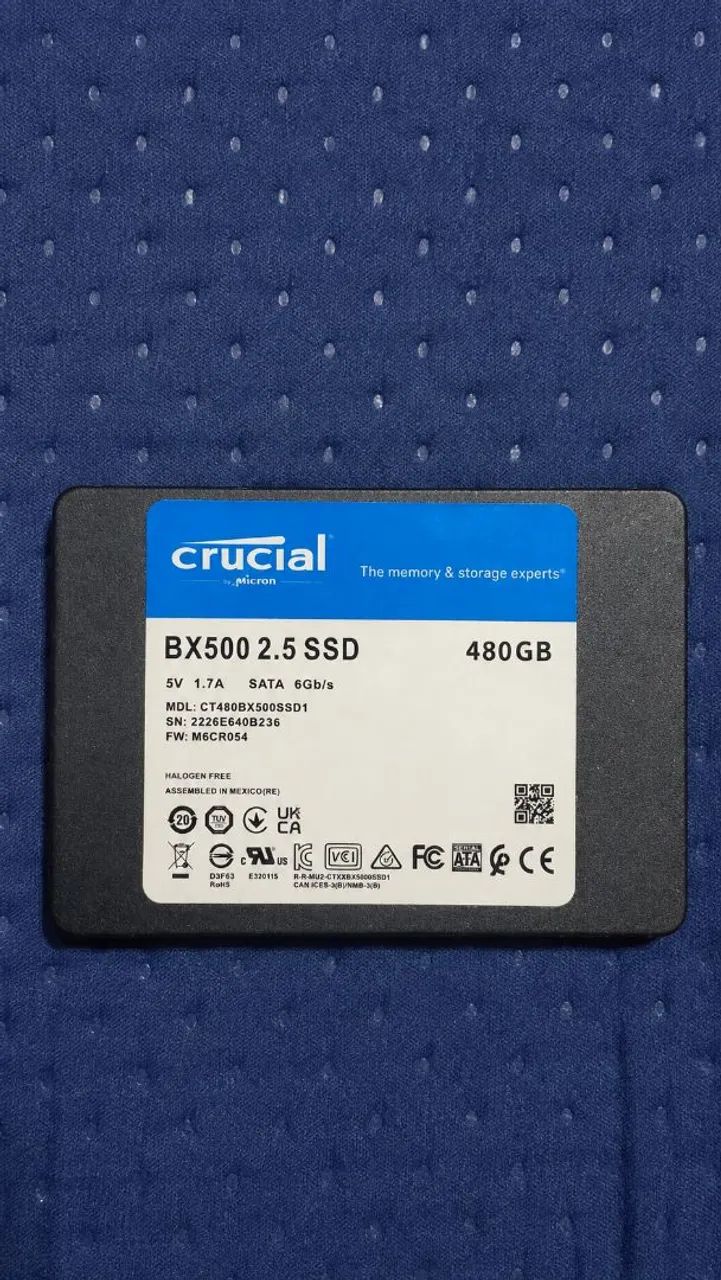 SSD 480gb