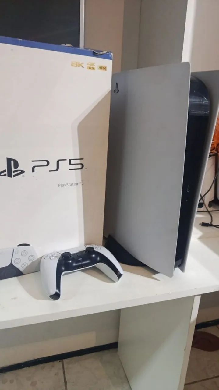 PS5 FAT COM LEITOR DE DISCO - Foto 3