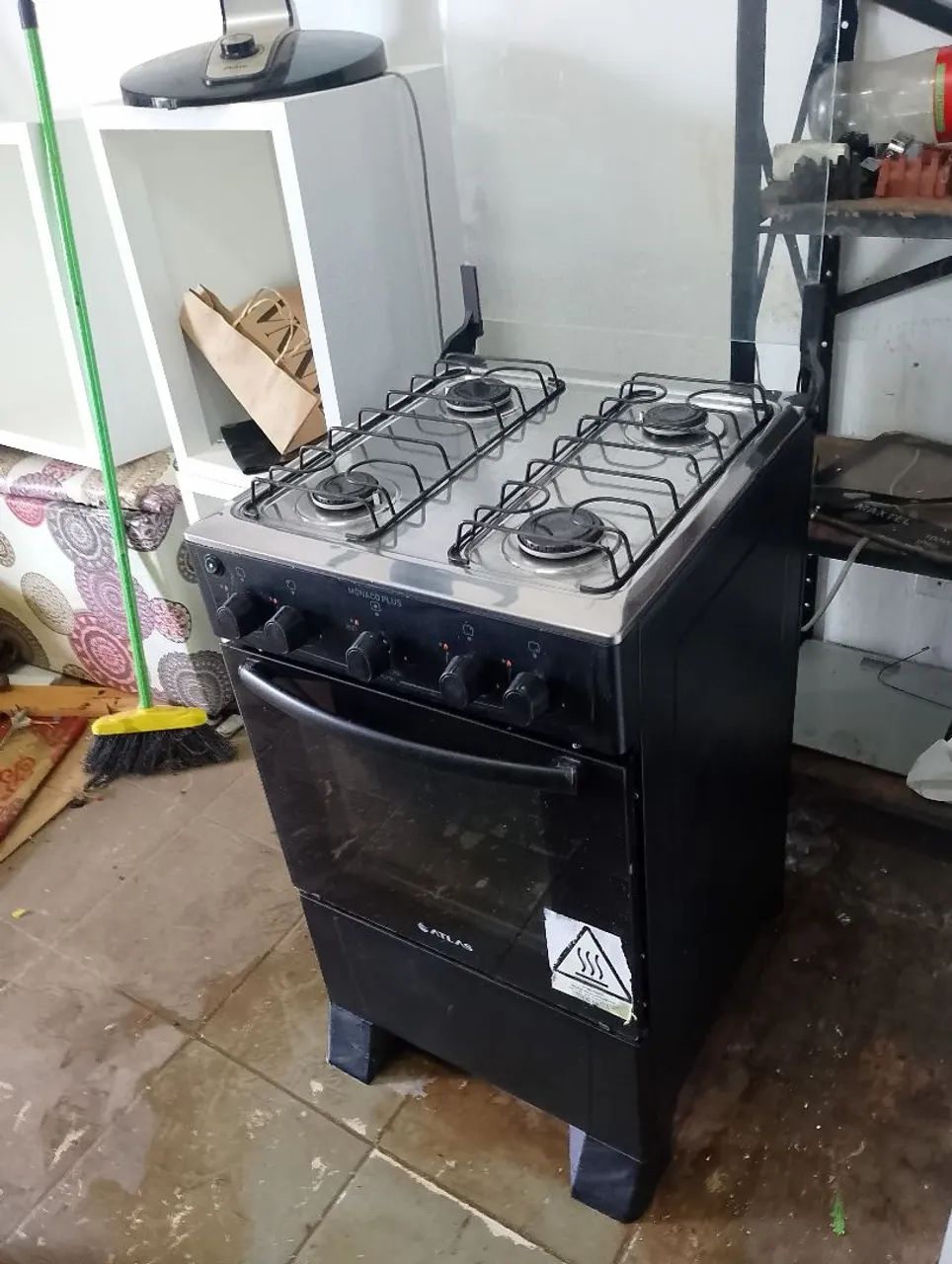 Fogão Atlas 4 bocas Mônaco plus acendimento elétrico só $350 - Foto 2