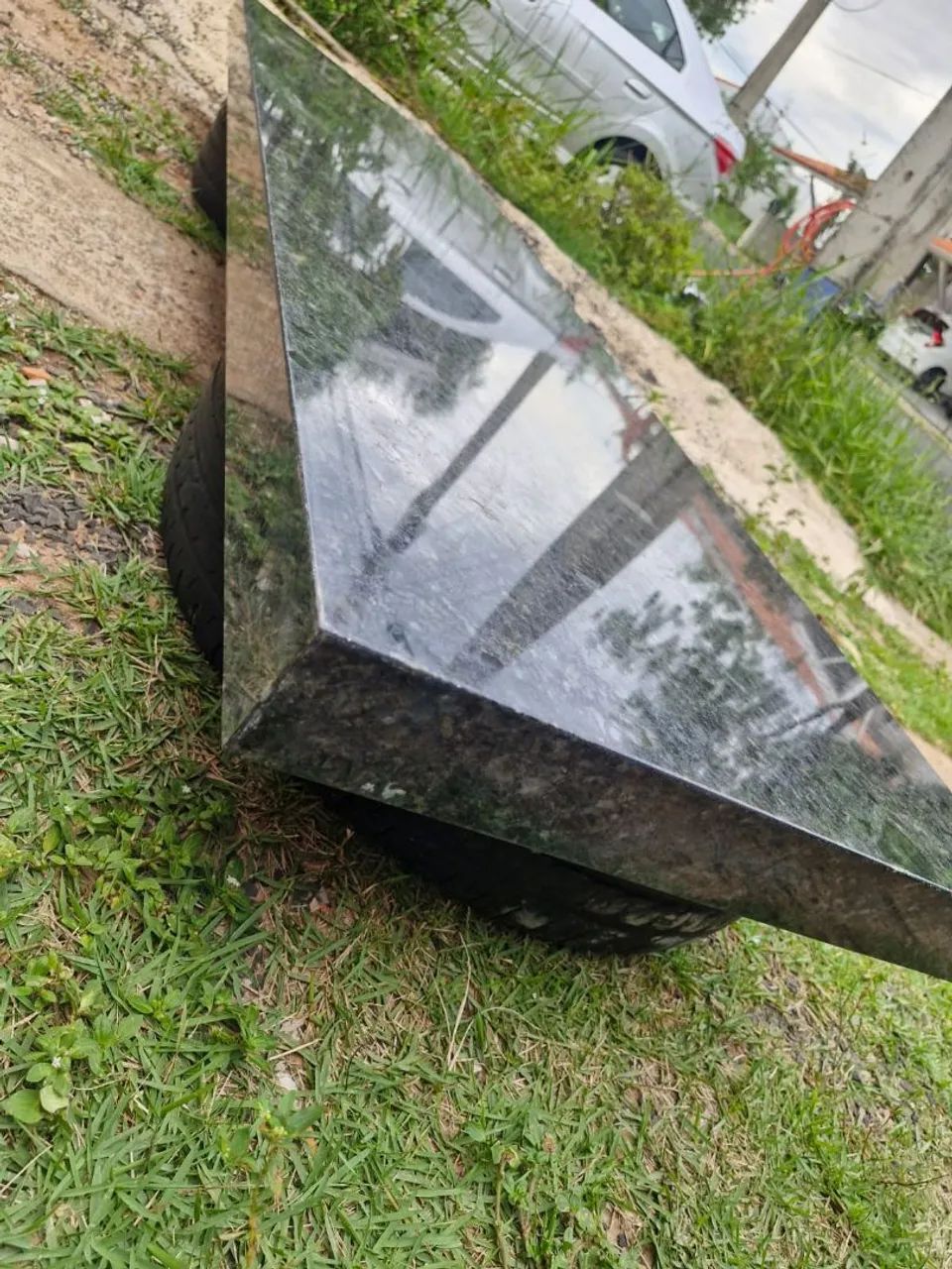 Balcão granito Verde Ubatuba 