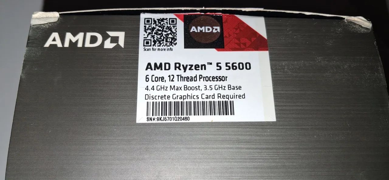 Processador ryzen 5 5600 - Foto 3