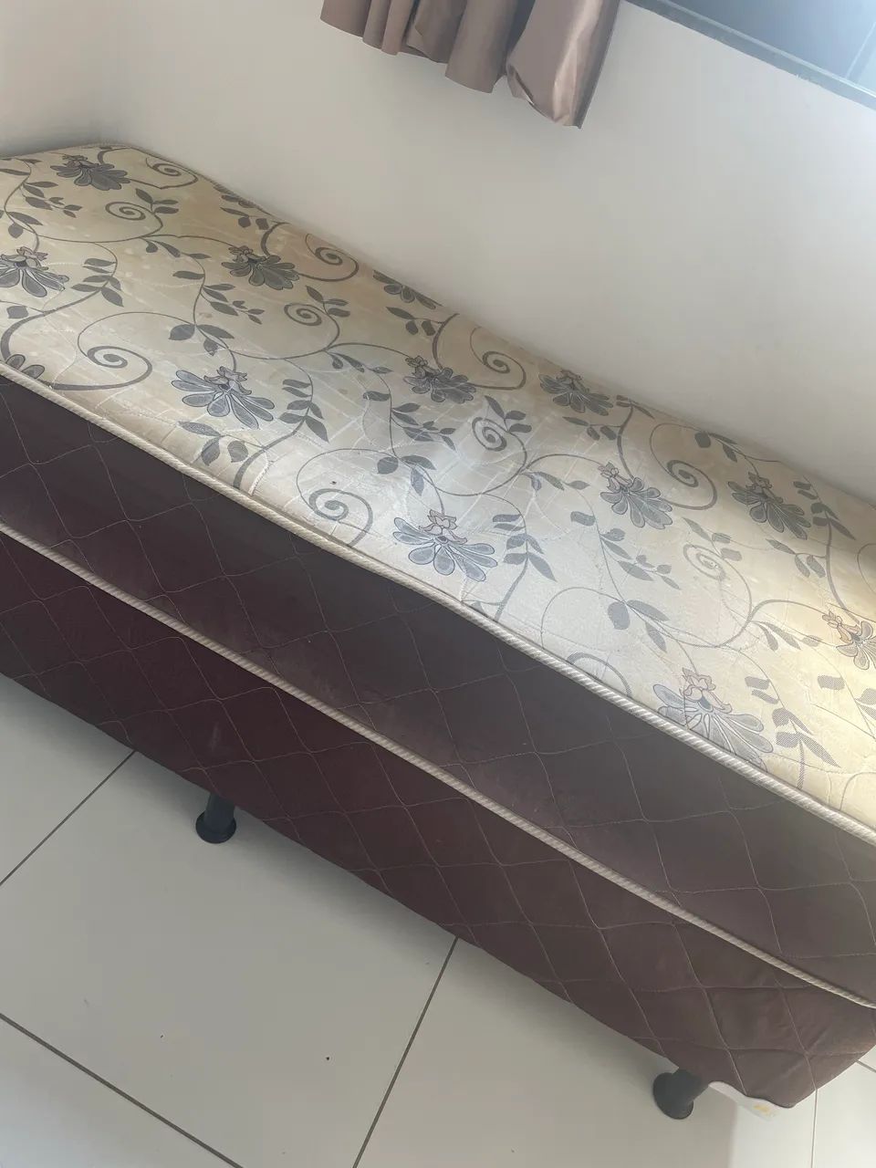 Base cama Box solteiro 