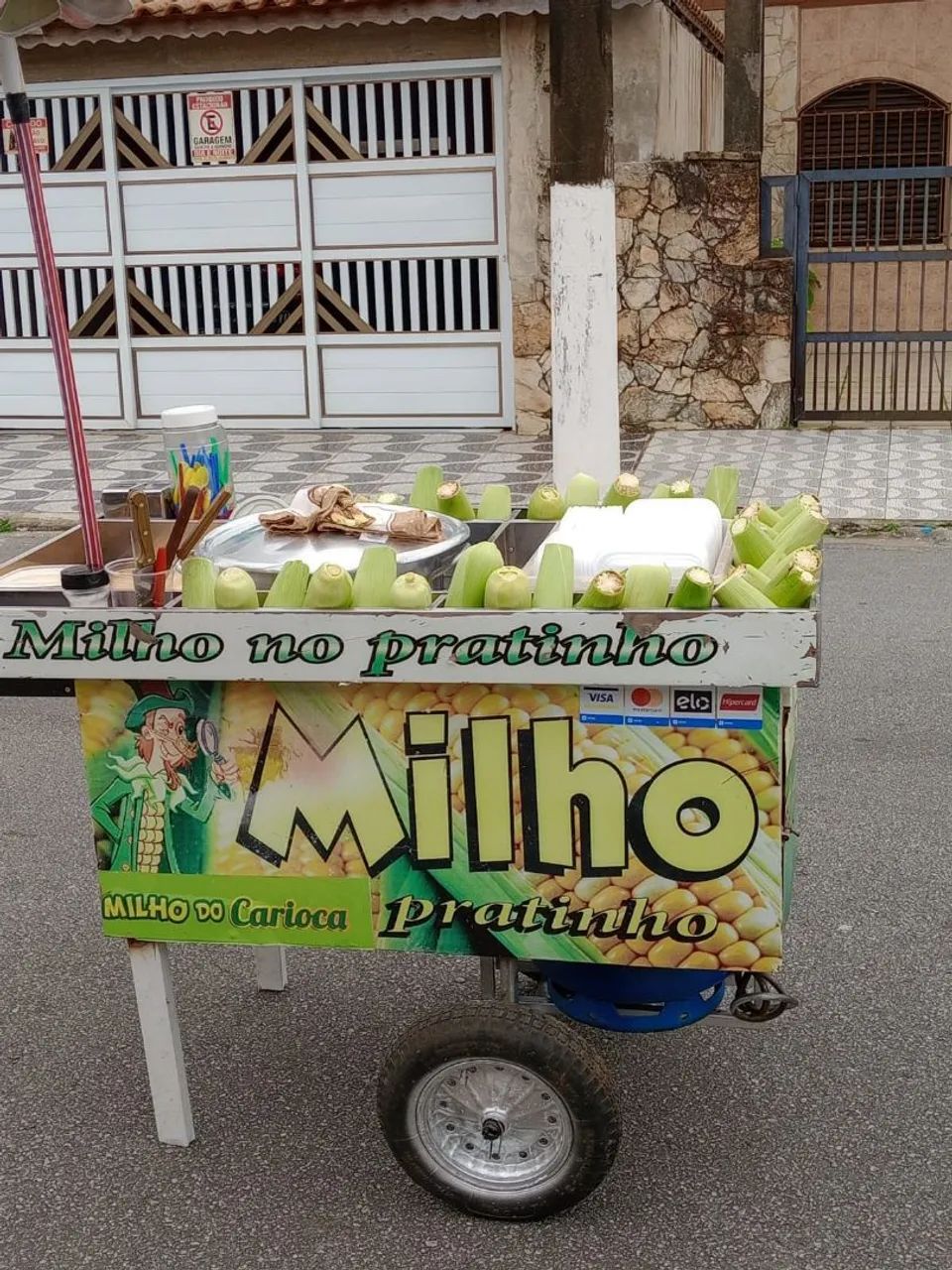 Carrinho de milho 