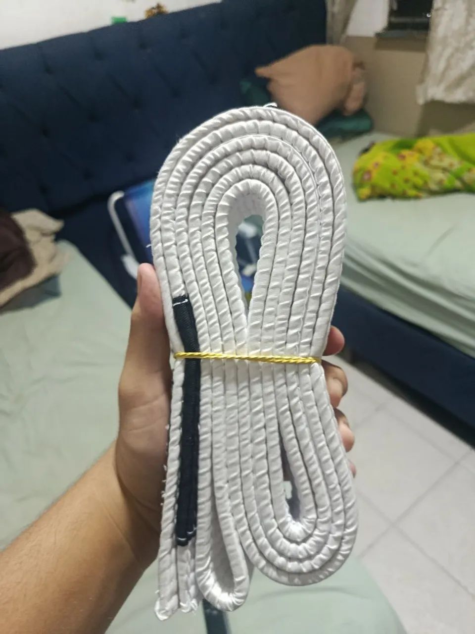 FAIXA BRANCA JIU-JITSU A2 - Foto 3
