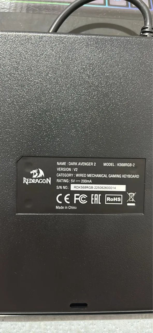 Teclado Mecânico RedDragon Dark Avenger - Foto 3