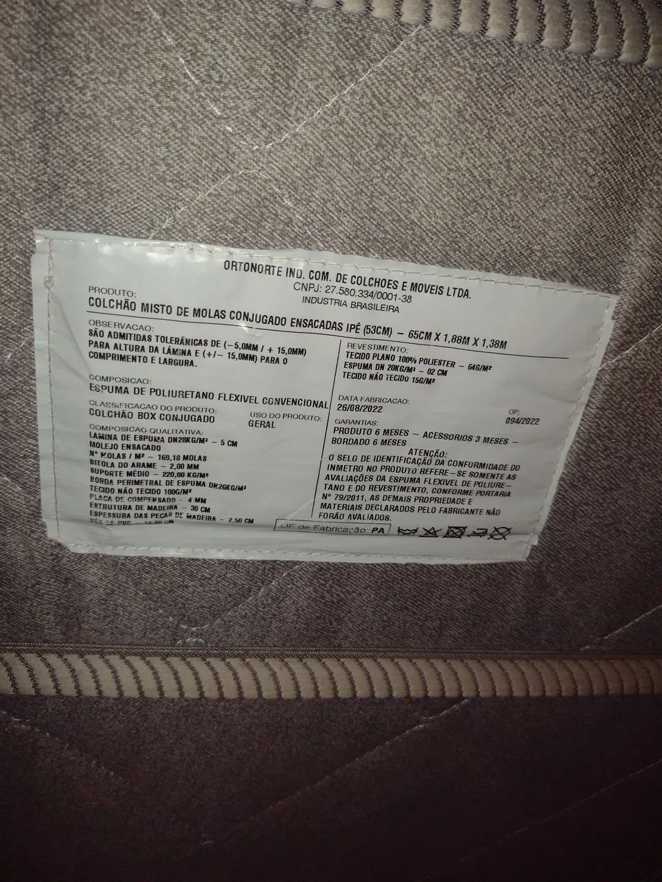 Cama de casal ortopédica (OrtoNorte) - Foto 4
