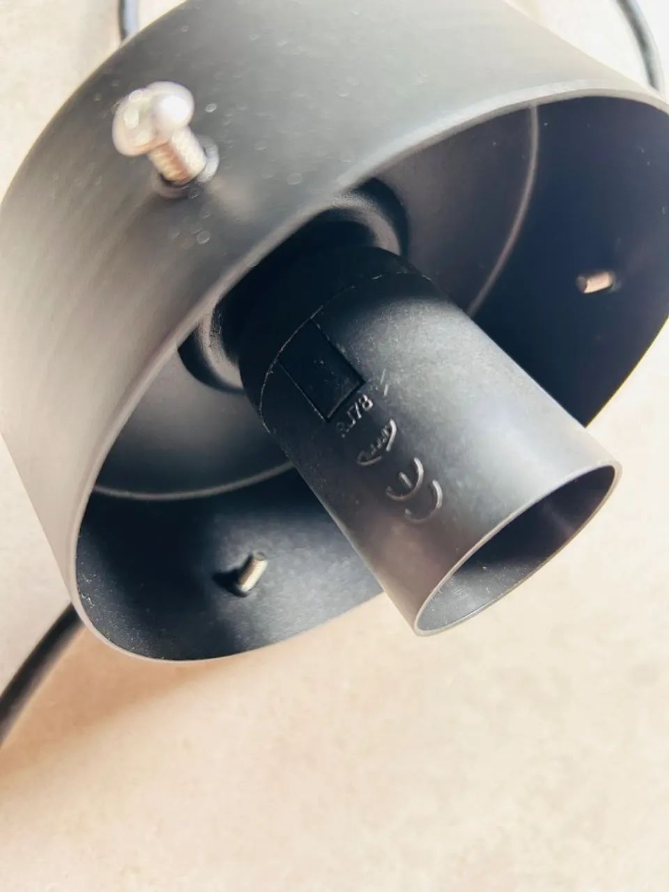 Bocal para lustre pendente