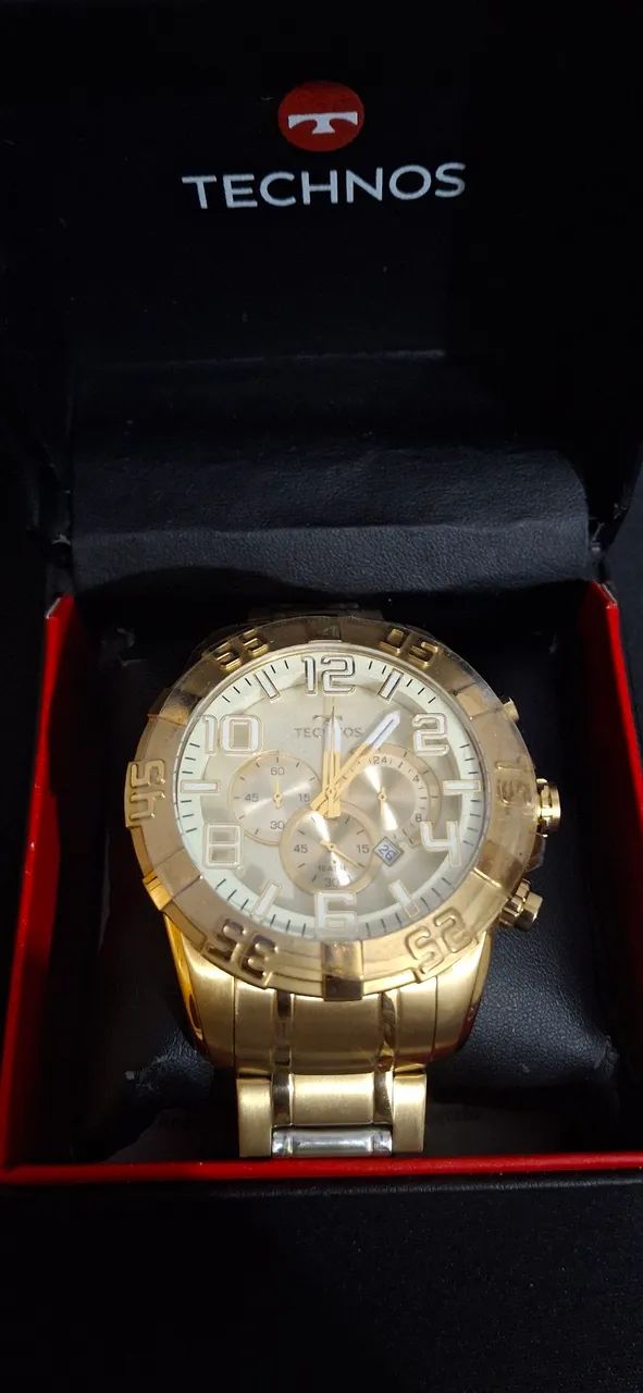 Technos Masculino Legacy Dourado