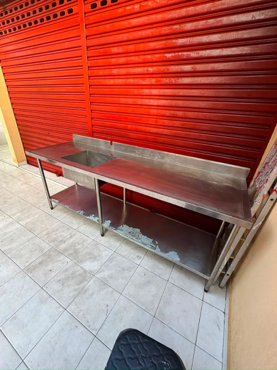 Pia de inox 2.30x70  - Foto 3