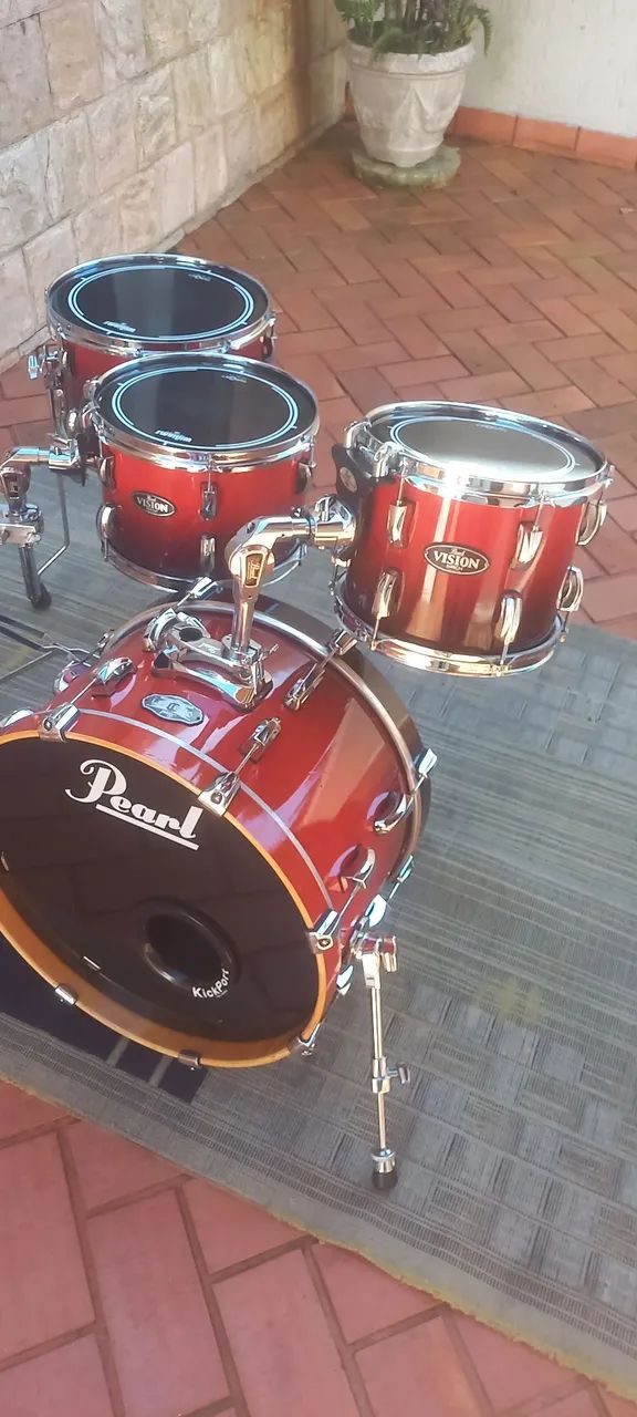 Bateria Pearl Vision - Foto 2