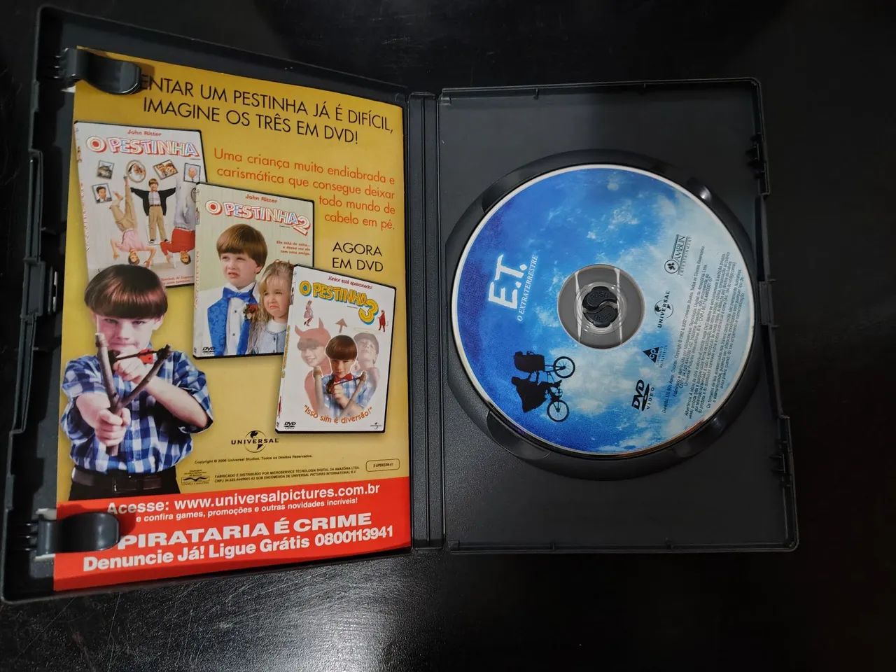 Coleção dvd filme e.t. + placa decorativa - Foto 2