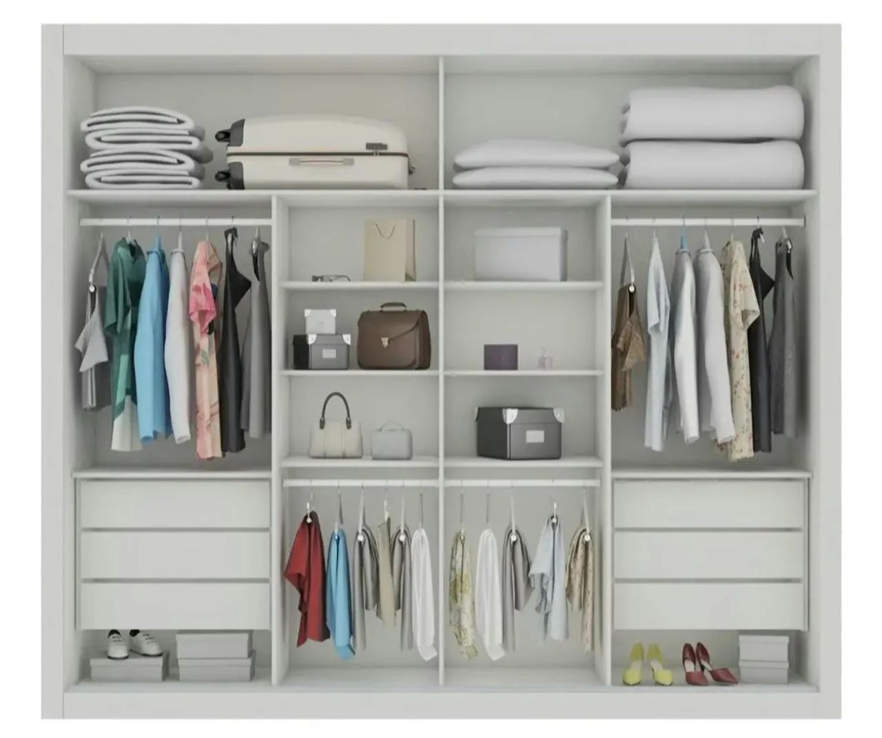 Guarda roupa gigante entrego e monto  - Foto 4