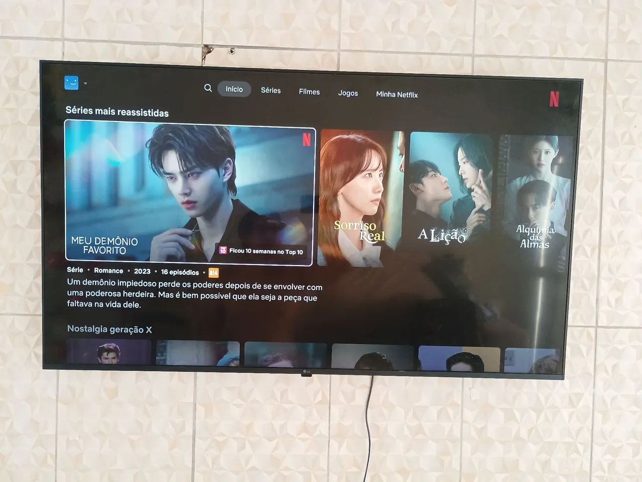 Tv LG 50 polegadas smart 4k Alexa comando de voz Bluetooth Xbox jogos  - Foto 3