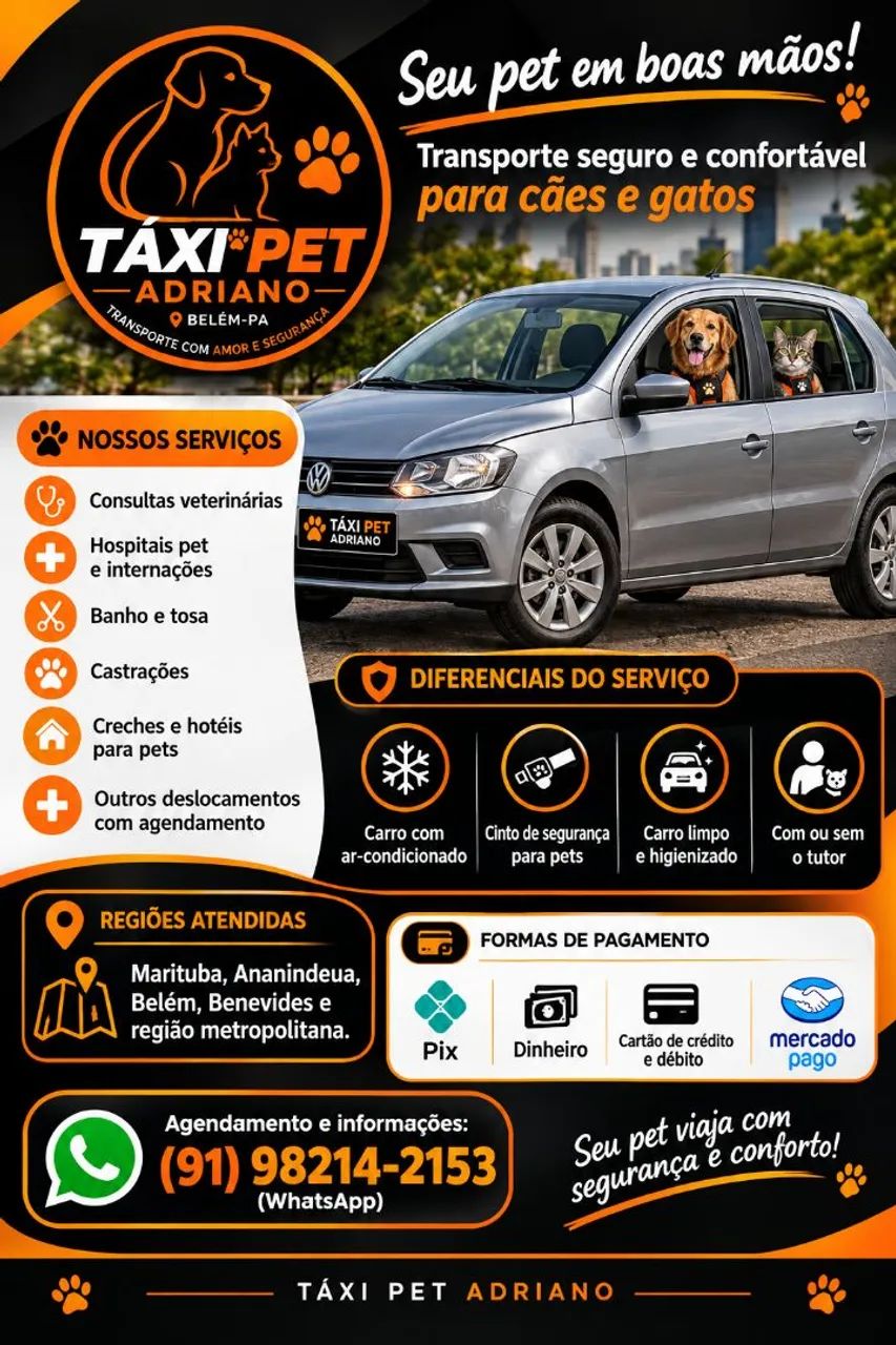 Táxi pet Adriano 