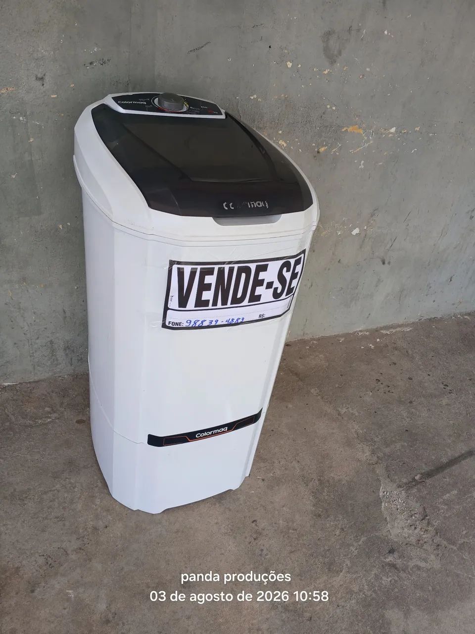 Tanquinho de lavar roupas 